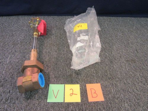 GODDARD B-326-12T6 GATE VALVE BRASS BRONZE 1 1/2&#034; CRYOGENIC WATER 600 PSIG  NEW