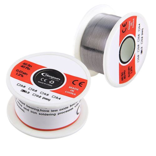 0.3 MM 60/40 Rosin Roll Core Solder Wire Lead Flux Solder Welding Iron Reel 50G