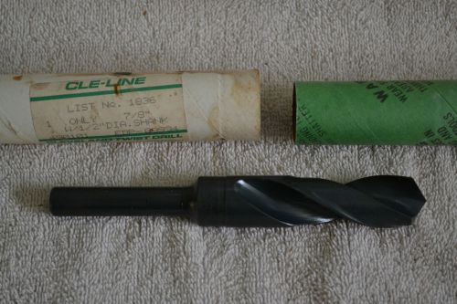 7/8&#034; w/ 1/2&#034; Dia. Shank Cleveland Twist Drill Cle-Line List No. 1836