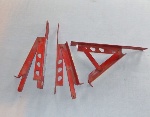 Set of 3 qual-craft adjustable roof brackets, construction, roofing, carpentry for sale