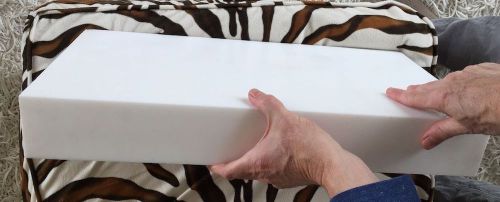 Nylon plastic block - 22&#034;x12&#034;x3&#034; - white