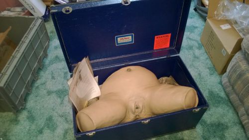 NASCO LIFEFORM FEMALE CATHETERIZATION SIMULATOR MODEL LF856 WITH CASE