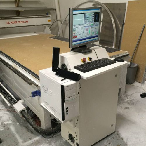 Cnc machine 5&#039;x10&#039; table with vacuum, mach 3 software for sale