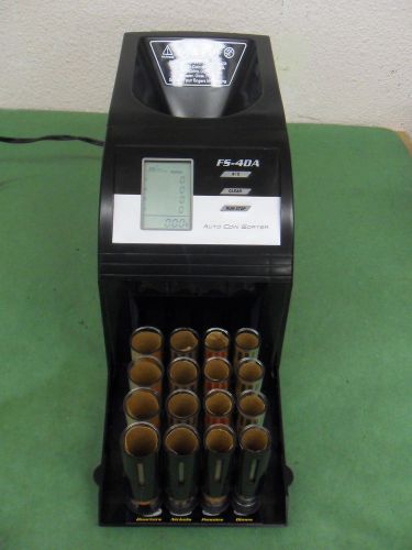 Royal Sovereign Fast Sort 4-Row Digital Coin Sorter FS-4DA GREAT CONDITION