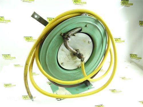 HOSE REEL USA  PNUEMATIC COIL HOSE REEL SELF RETRACTING