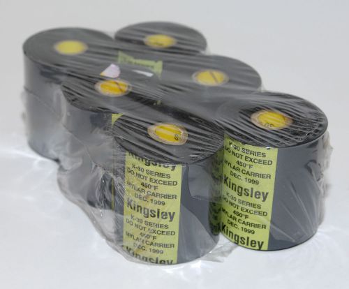 KINGSLEY K30 SERIES YELLOW MARKING FOIL DPM4402-5 1.5&#034; x 100&#039;  LOT OF 6