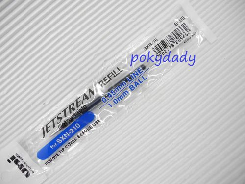 12 pcs UNI-BALL SXR-10 1.0mm ballpoint pen only refills for Jetstream pen BLUE