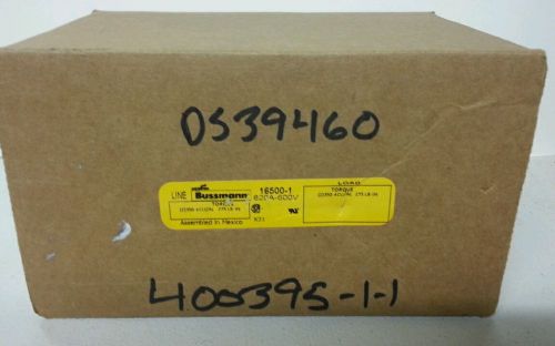 NIB BUSSMANN 16500-1 POWER DISTRIBUTION BLOCK