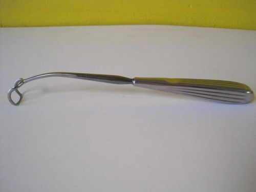 V MUELLER RH4445-002 REVERSE CURVE BARNHILL ADENOID CURETTE SIZE 2 8.5&#034;15MM