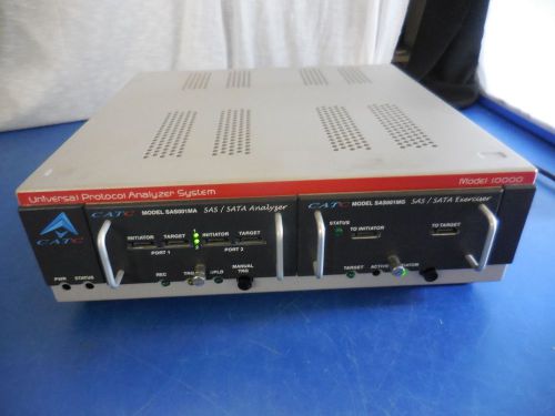 CATC Universal Protocol Analyzer Model 10K W/ SAS001MA SAS And Model SAS001MG