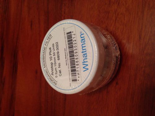 NEW Whatman Anotop Plus Syringe Filters, 0.2um, Sterile (pk50)(Cat#6809-3022)