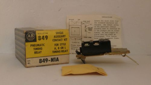 ALLEN-BRADLEY PNEUMATIC TIMING RELAY 849-N1A *NEW SURPLUS IN BOX*