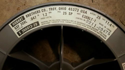 STAINLESS STEEL SPOOL 308LT-1 MIG WELDING WIRE .045 22 LBS