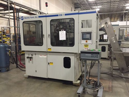 Single Cavity RSB-1000 PET Heatset Blow Molding Machine. Runs Great!