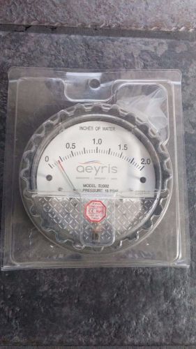 Sensocon s2002 magnahelic differential pressure gauge max pressure 15psig for sale