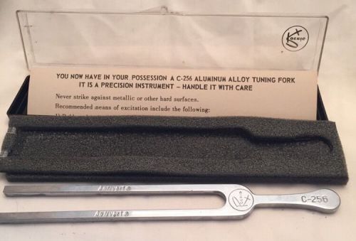 Vintage Rare Roerig Model C-256 Aluminum Tuning Fork Instrument Anitvert Medical