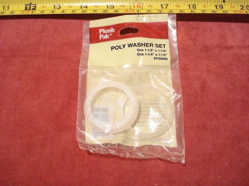 (2806.) Poly Washers (Set of 2 Washers)