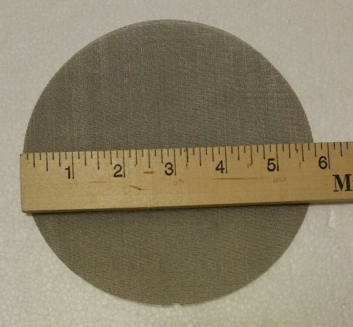 6 inch (5-3/4&#034; actual) diameter - 40 mesh - stainless steel screen for sale