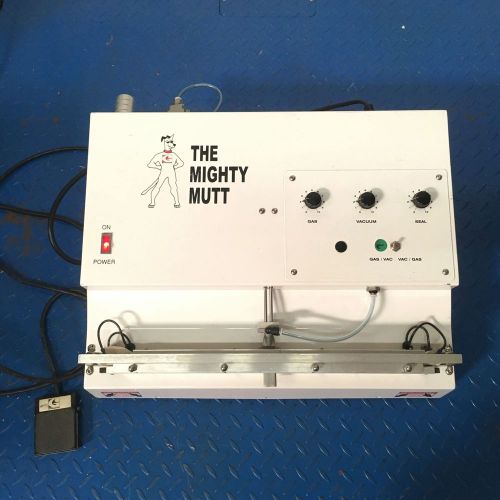 Seco Gramatech Mighty Mutt 18&#034; Industrial Vacuum Bag Sealer MPV18-PLC-GF