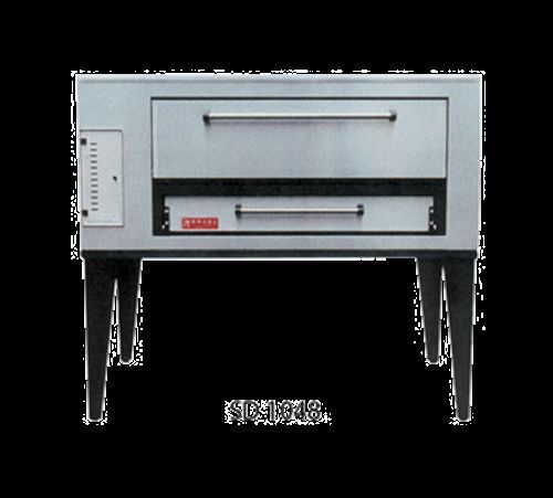Marsal sd-1048 pizza oven deck type gas (1) 11&#034;h x 36&#034; x 48&#034; baking chamber... for sale