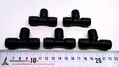 LEGRIS 3104-10-00 - PACK OF 5 - UNION TEE FITTINGS, TUBE DIAMETER:, NEW* #214642