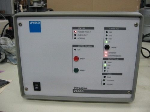 Liveco Vitrodyne V1000 Tensile Tester Controller