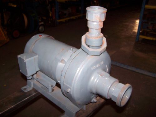 WORTHINGTON 2.5&#034; X 1.5&#034; - 8 CAST IRON CENTRIFUGAL PUMP MODEL D820 IMP 8.0