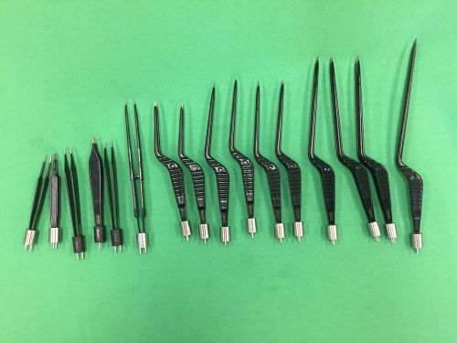 Stryker SilverGlide Bipolar Forceps 16 Piece Set