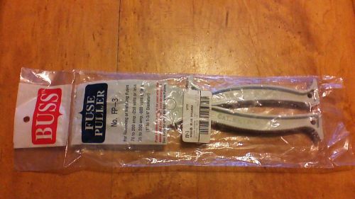 nylon fuse puller Medium 1&#034; to 1-3/4&#034; 100/0 - 60 amp insulated BUSS FP-3 LOC5