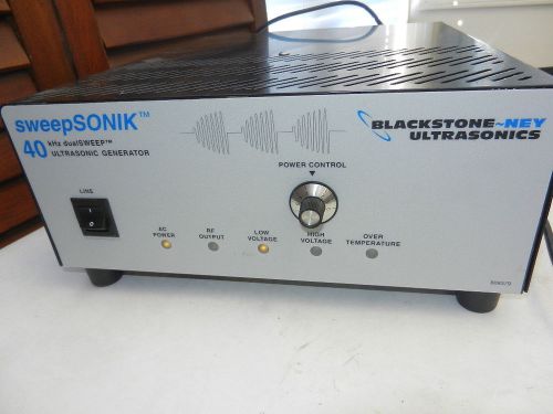 40 KHZ. DUAL SWEEP ULTRASONIC RF GENERATOR -# C40-S2DG-24T-208V-C (K 2453/15)