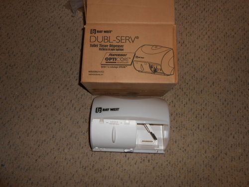 BAY WEST SILHOUETTE DUBL-SERV TOILET TISSUE DISPENSER MODEL 80260