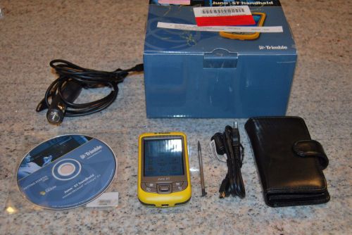 Trimble JUNO ST with Leather case stylus CD and chargers 0818