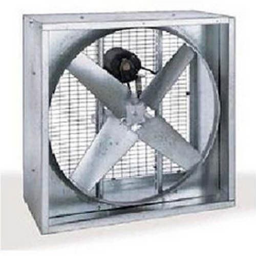 AGRICULTURAL EXHAUST FAN - Belt Driven - 54&#034; - 4 Wing - AMPS 5.5 - Belt Driven