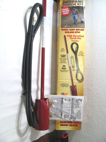 RED DRAGON PREMIUM PROPANE TORCH KIT~500,000 BTU~ INSTANT PORTABLE FLAME