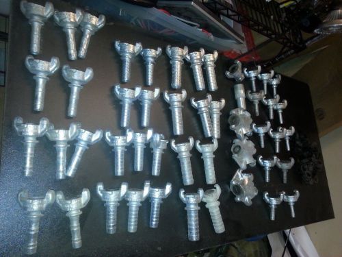 Lot of  ~ 48 ~ Dixon Couplers &amp; End Fittings &amp; 49 Rubber Gaskets
