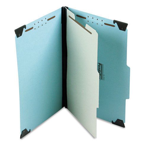 Pendaflex 2&#034; Expansion  Hanging Folders Legal 4 Section Blue 10/Bx 59351