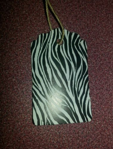 ~Boutique elegance ZEBRA PRINT strung price pricing tags 500 pcs~