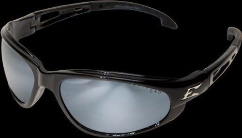 Edge dakura safety glasses black frame with silver mirror lens for sale