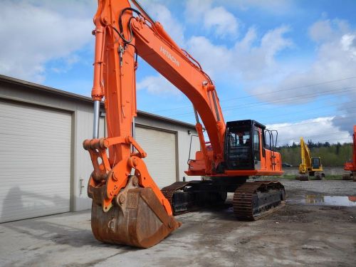 2005 HITACHI ZX450LC Hydraulic Excavator w Thumb &amp; Q/C Super Nice Condition!