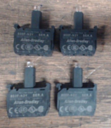 New lot of 4 Allen-Bradley 800F-N3Y Series A - 60 day warranty