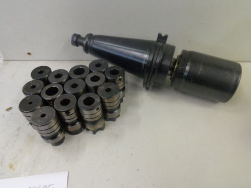 INGERSOLL CAT 50 TEN/COMP TAP CHUCK WITH ADAPTERS C50-70TA509  STK 7340