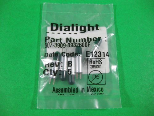 Dialight -- 507-3909-0932600F -- (Lot of 5) New