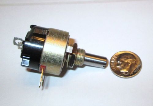 PEC (PRECISION ELECTRONICS CORP) POTENTIOMETER  5K W/SWITCH  2 WATT  NOS