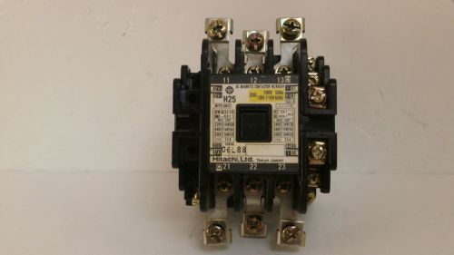 HITACHI AC MAGNETIC CONTACTOR H25