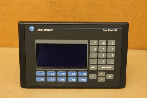 ALLEN-BRADLEY 2711-K5A1 SER. H REV. B FRN. 4.41 PANELVIEW 550