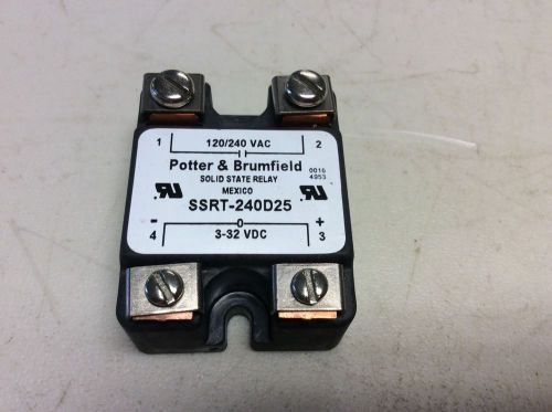 Potter &amp; Brumfield SSRT-240D25 Solid State Relay 3-32 VDC SSRT240D25