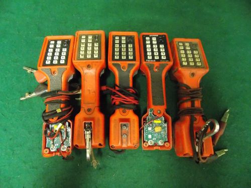 Harris Lineman Telephone TS22 Butt Test Set (Lot of 5) #A#