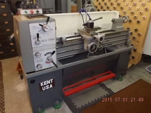 Lathe Kent KLS-1340A - Lathe Chuck, 5C Collet, Face Plate, Drill, Tool Post