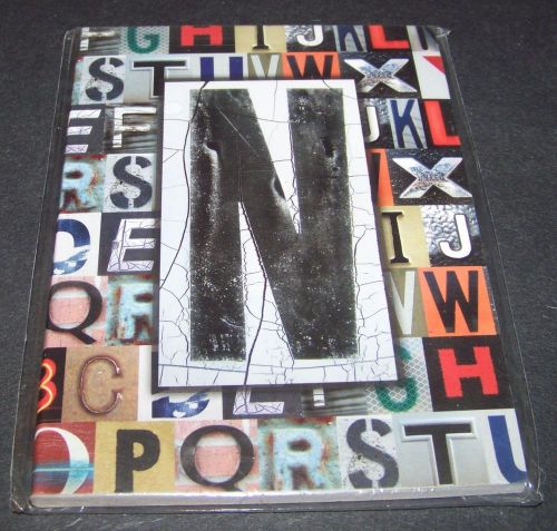 Letter N Journal Diary Monogrammed