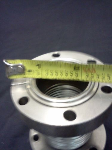 Ultek flex coupling vacuum bellows 2 3/4 in conflat 3-3 1/2&#034;  long for sale